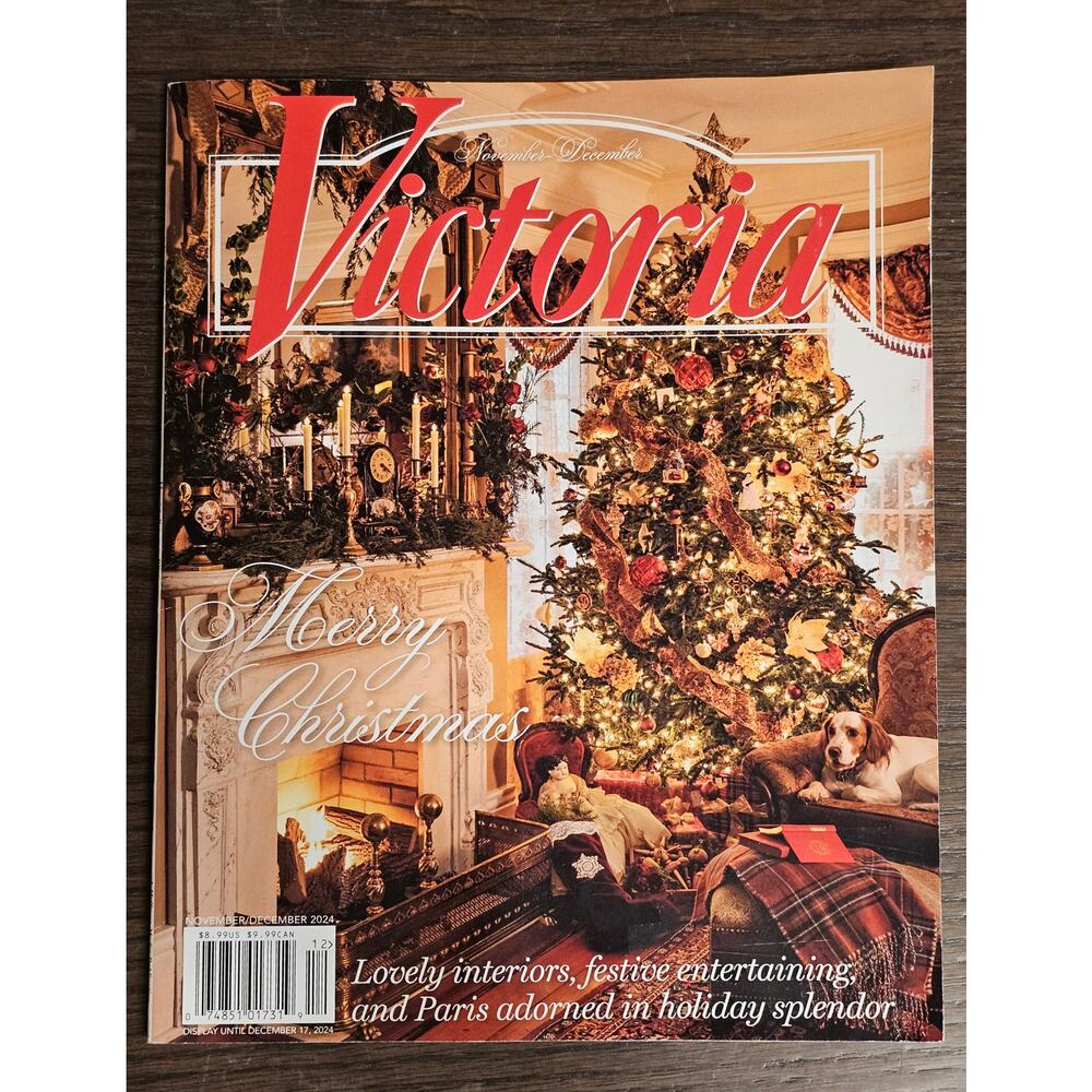 Bliss Victoria November December 2024 Merry Christmas Holiday Decorating